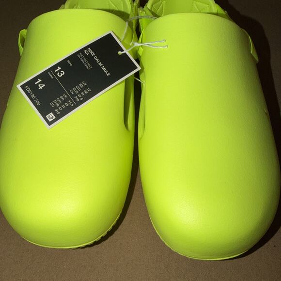 Nike Calm Mule Volt FD5130-700 Men’s Size 13 main image 4